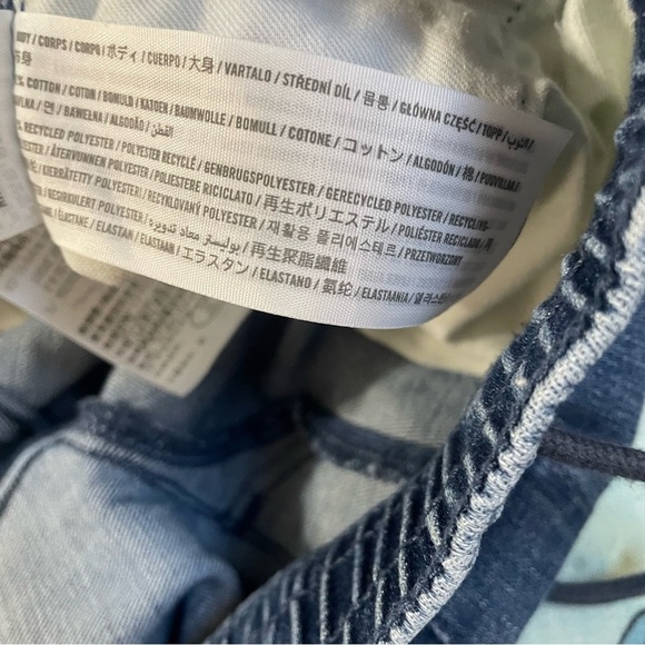 Abercrombie & Fitch Womens Denim Y2K Joggers Sz M Stretch Jeans Elastic Cuff - Picture 3 of 7